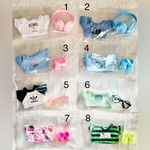 Labubu Clothes and Accessories - pick your own Shirt comes with shoes